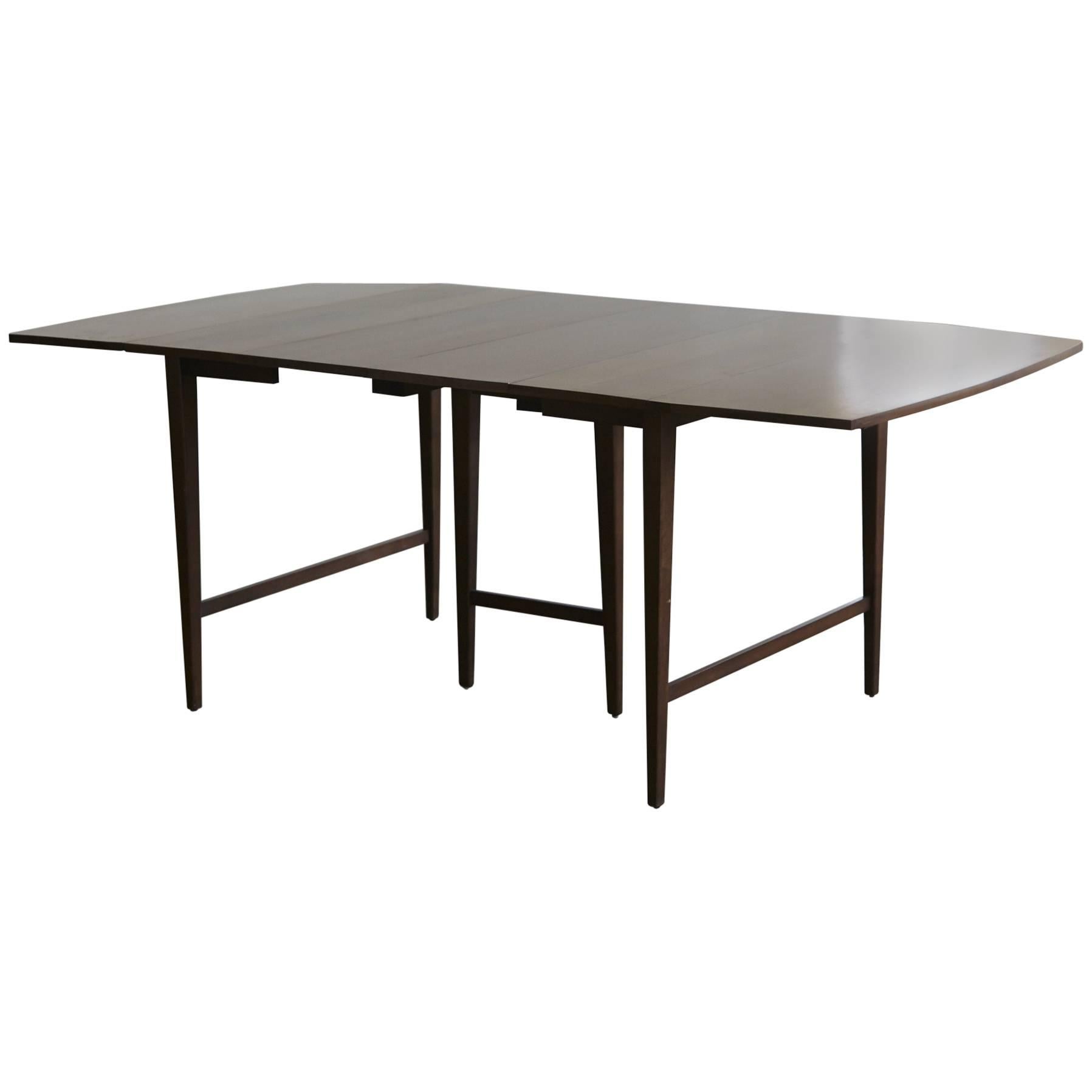 Extendable Drop-Leaf Maple Dining Table by Paul McCobb for Planner Group