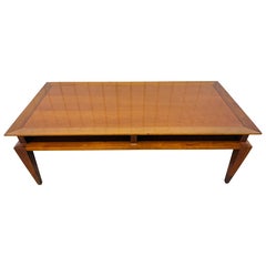 Used Mid-Century Modern Tomlinson Solid Cherry Wood Coffee Table