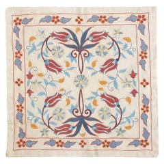 20 "x20" All Silk-Kissenbezug. Modern Lace Pillow. Bestickter Kopfkissenbezug