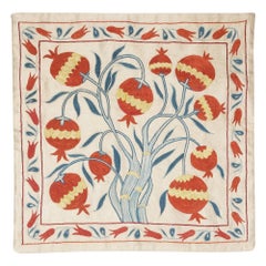 21"x20" couverture de coussin 100 % soie. Taie d'oreiller brodée. Coussin The Moderns