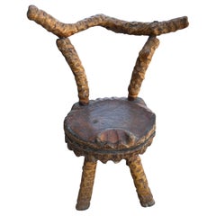 19th Century French Rustic Children’s Chair
