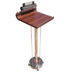 Used Art Deco Podium, Lectern, or Hostess Stand