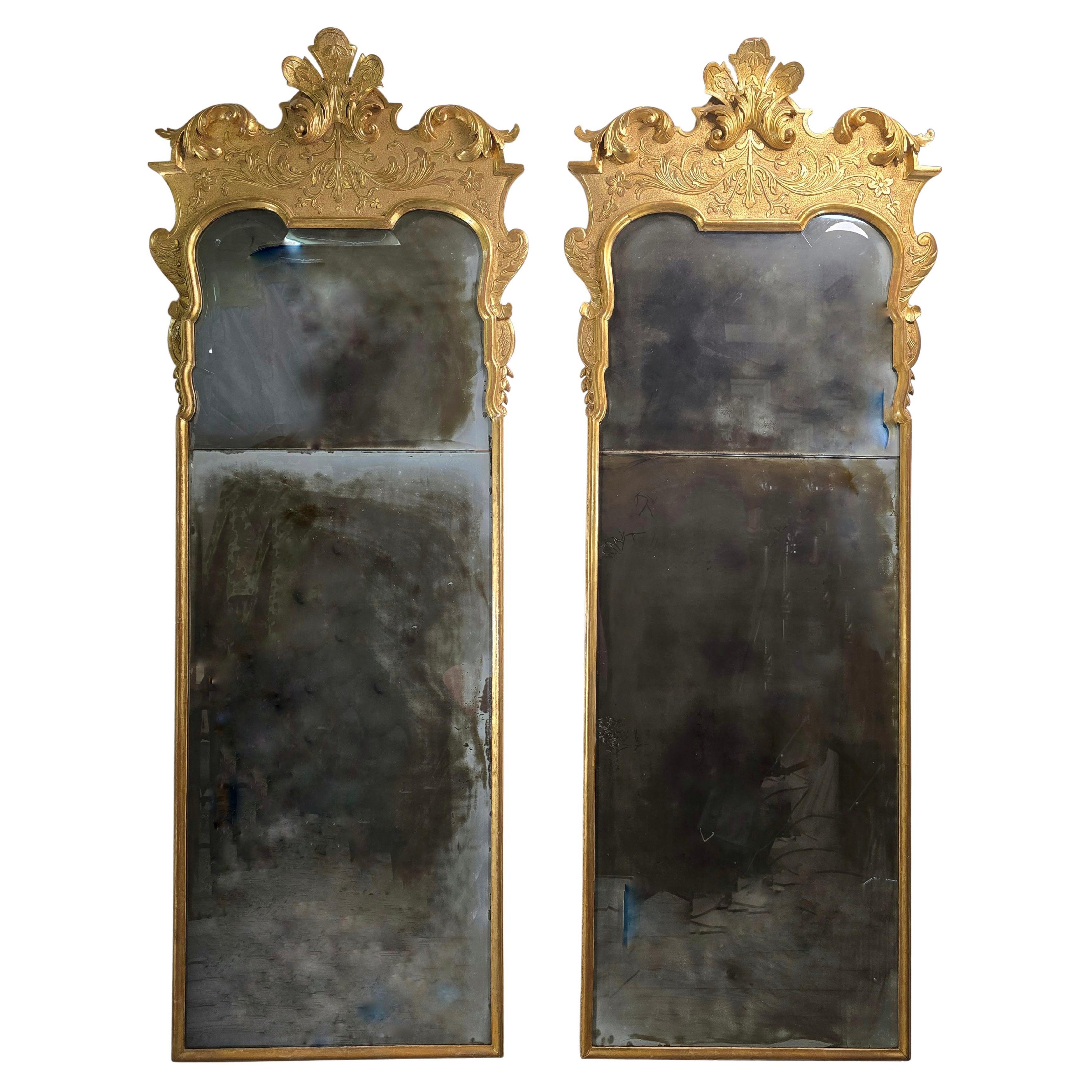 George I Pier Mirrors and Console Mirrors