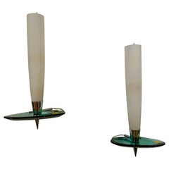 Fontana Arte Style Murano Wall Sconces/ Lights