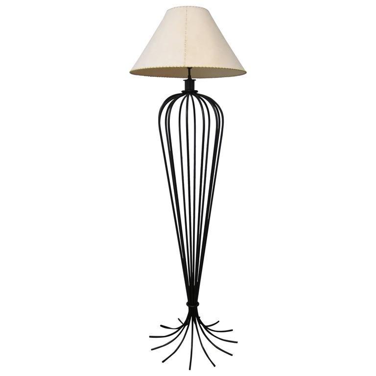 Sculptural Floor Lamp after Jean Royere For Sale at 1stDibs