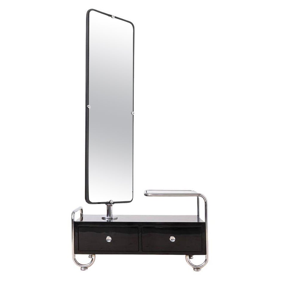 Bauhaus Style Dressing Table, Czechoslovakia, 1940s