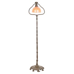Tiffany Studios New York Bronze Bell Floor Lamp