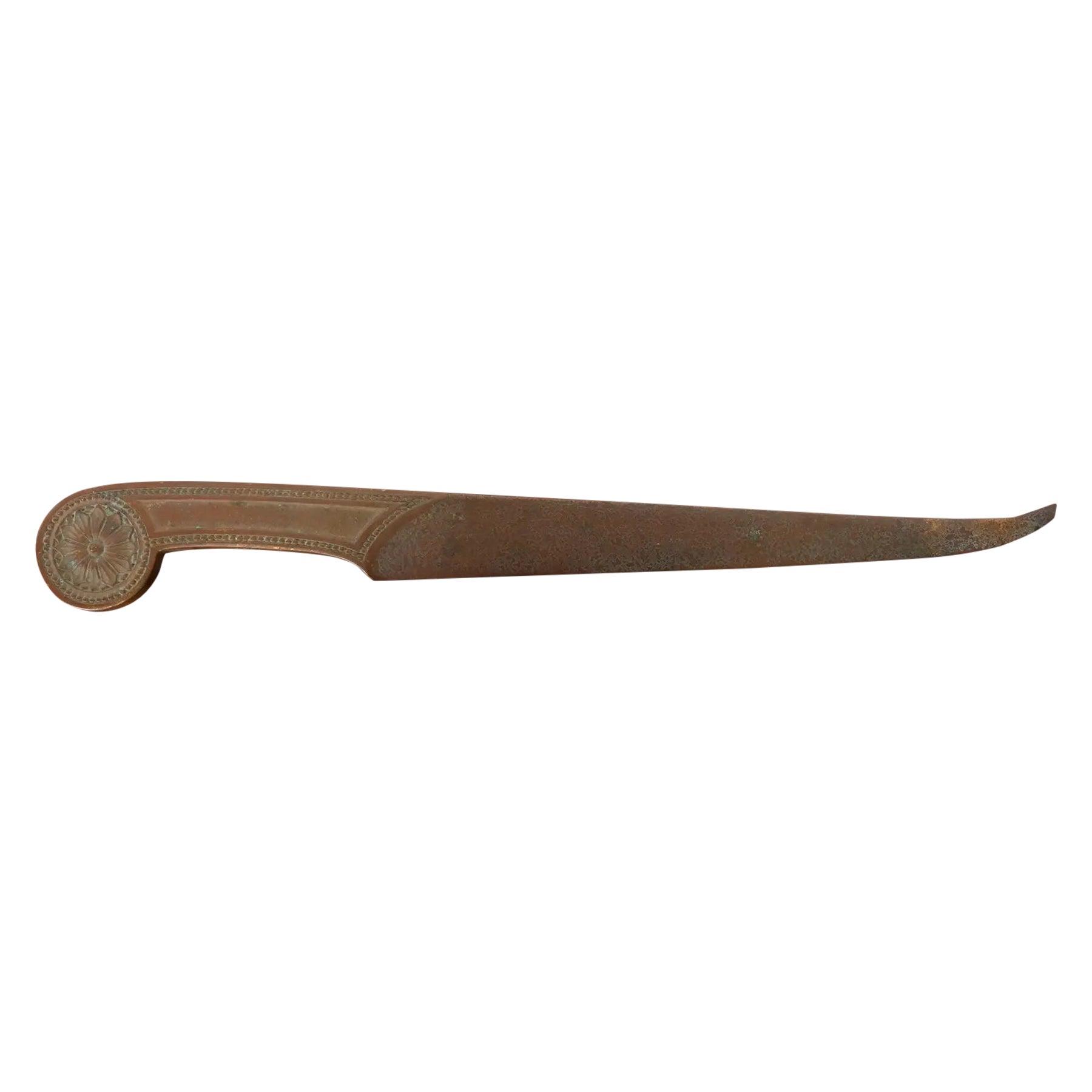 Tiffany Studios New York Adam Bronze Letter Opener