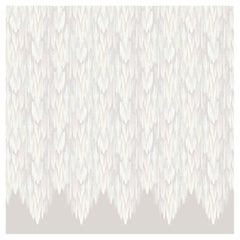 Paneles de Papel Pintado Beige de Inspiración Art Decó: Gruta Turrón Mica