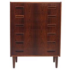 Rosewood Medium Size Chest of Drawers by Borge Seindal - Danish, Mid Century