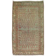 Worn Antique Khotan Area Size Rug 4