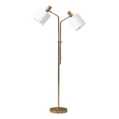 Brass Floor Lamp, Bergboms, 1960s