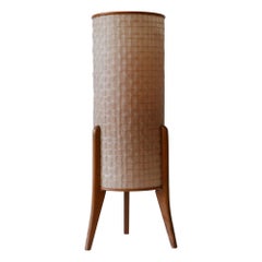 Extremely rare minimalistic Mid-Century Modern Table Lamp Germany 1960s