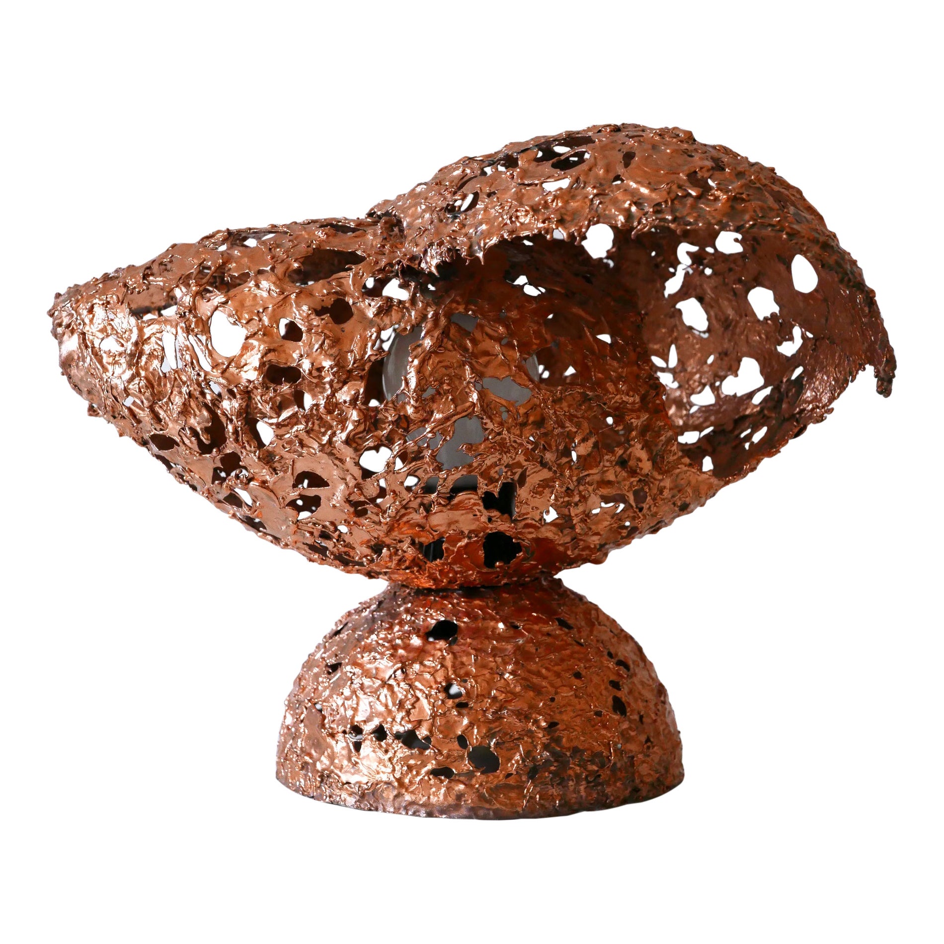 Tukiainen Aimo Ossi Kalevi Table Lamp Sea Shell for Oy Moonlight Finnland 1970s For Sale