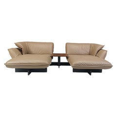 Used Beam sofa system with Walnut Beam coffee table by Patricia Urquiola For Cassina