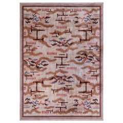 Vintage Machine Made Finnish Rug Doris Leslie Blau