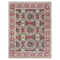 Tapis ukrainien du 19ème siècle tissé à la main Doris Leslie Blau