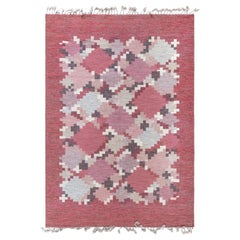 Doris Leslie Blau Vintage Swedish Flat Woven by Ingegerd Silow