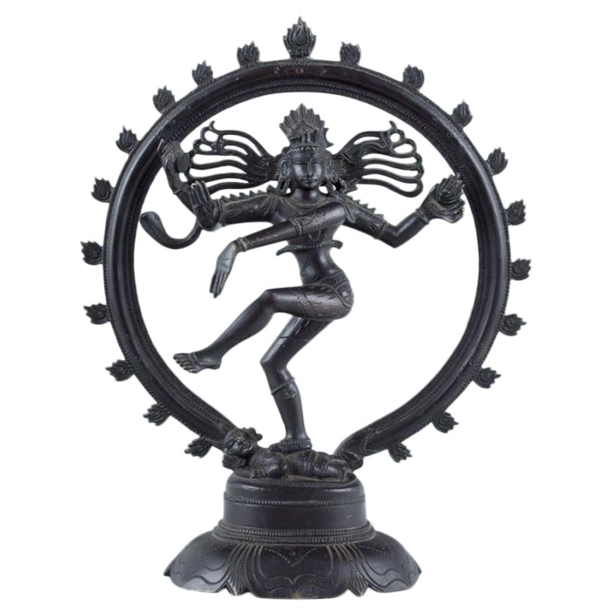 Hindu bronze sculpture of Shiva. Probably 19th C.