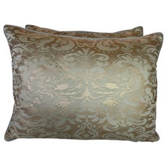 Paire de coussins en textile Fortuny
