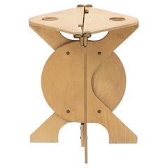 Barry Simpson "Rooster" Stools in Plywood and Canvas