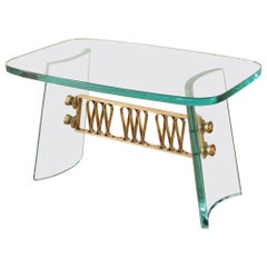 Glass Coffee Table 1940's