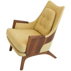 Adrian Pearsall Walnut Lounge Chair