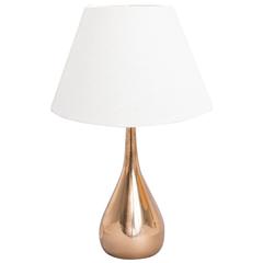 Brass Table Lamp by Mauri Almari, Finland 1950s