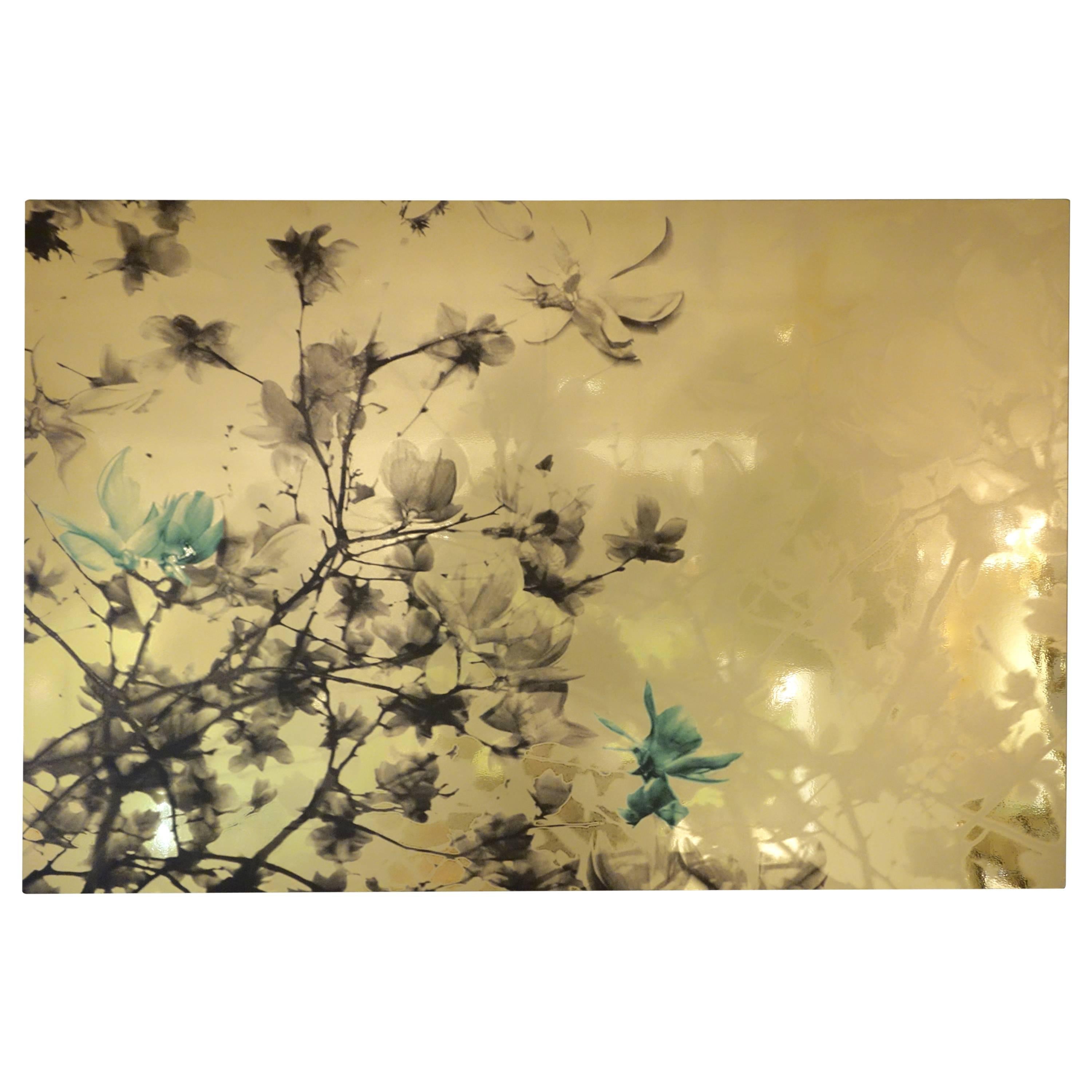 "The Fullest Bloom, " Limited Edition Photograph On Aluminum By Layla Love