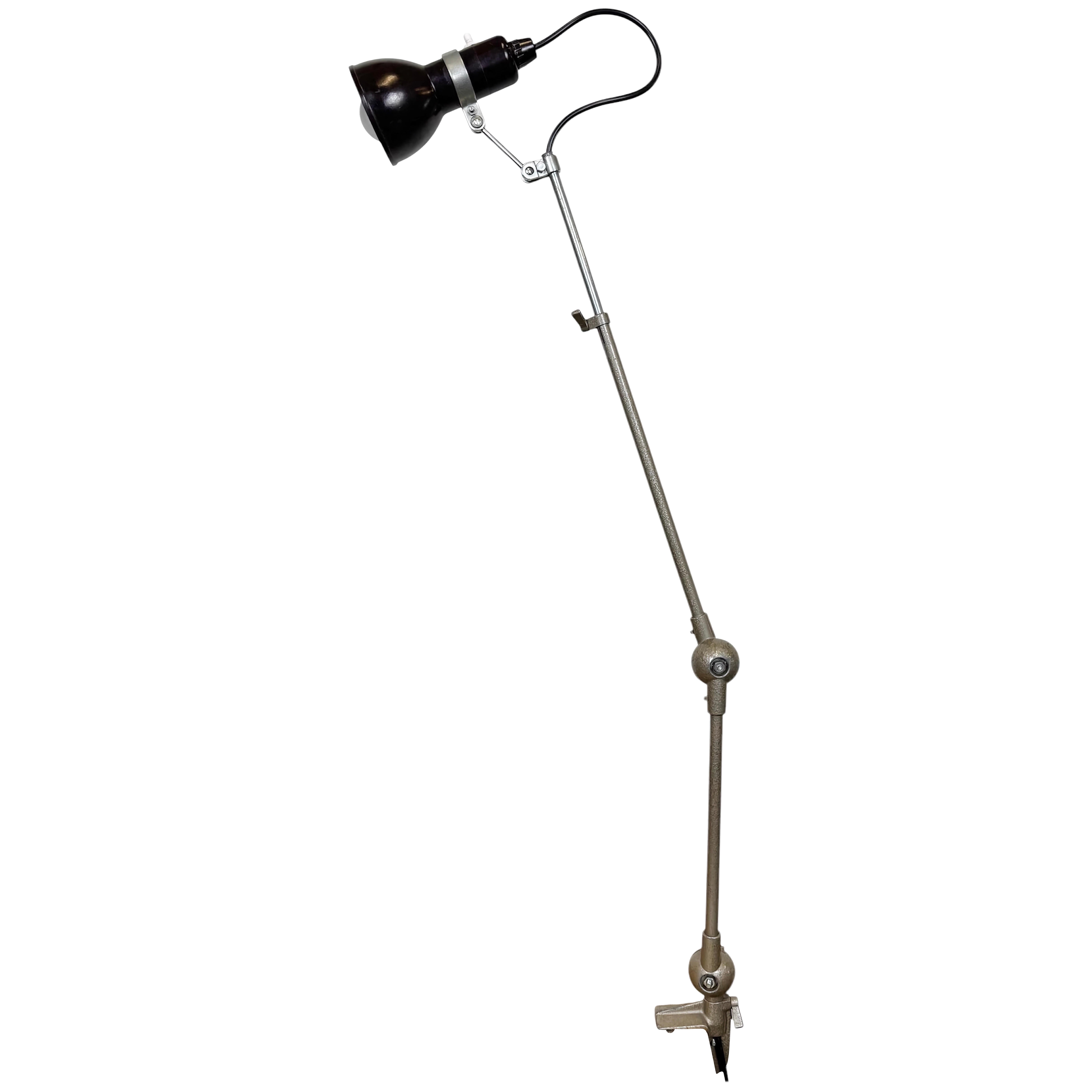 Lampe de table réglable française vintage, années 1960