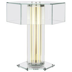 Lampe de bureau Superwire en verre et aluminium par Formafantasma, 2024
