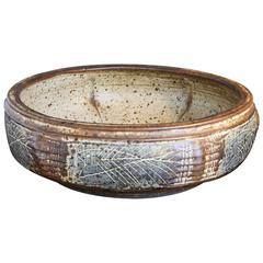 Large Stoneware Bowl by Otto & Vivika Heino