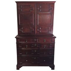 Antique Chest with Chinoiserie Details