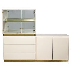 1980s Modern Modular Storage System by Milo Baughman for Thayer Coggin 3 Pieces