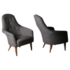 Lounge chairs 'Stora Adam' by Kerstin Hörlin-Holmquist, NK, Sweden, 1960s