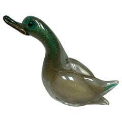 Duck de Murano des années 1960 attribué à Paolo Venini & Zuccheri
