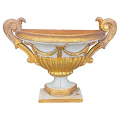 18th Century French Architectural Gilded Wall Fragment Shelf