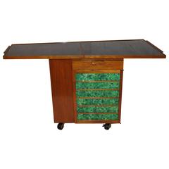 Edward Wormley for Dunbar Bar Cart, Model 5433, circa 1953 5