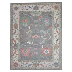 Alfombra turca Oushak 12' x 15'7" #17353
