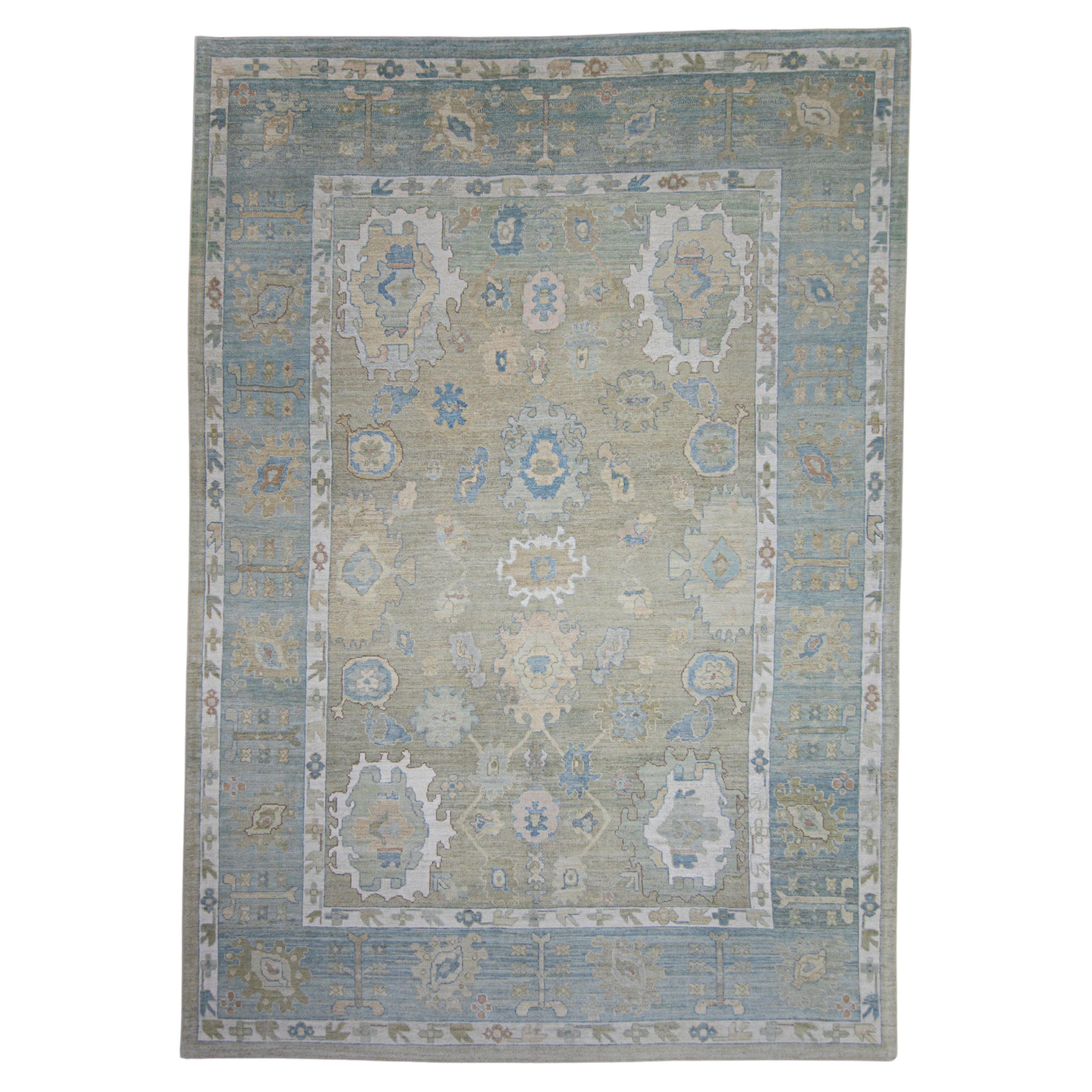 Turkish Oushak Rug 11'5" x 16'3" #17584