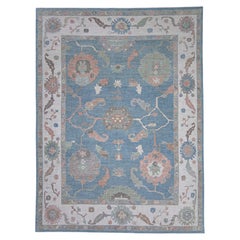 Turkish Oushak Rug 11'8" x 15'7" #17417