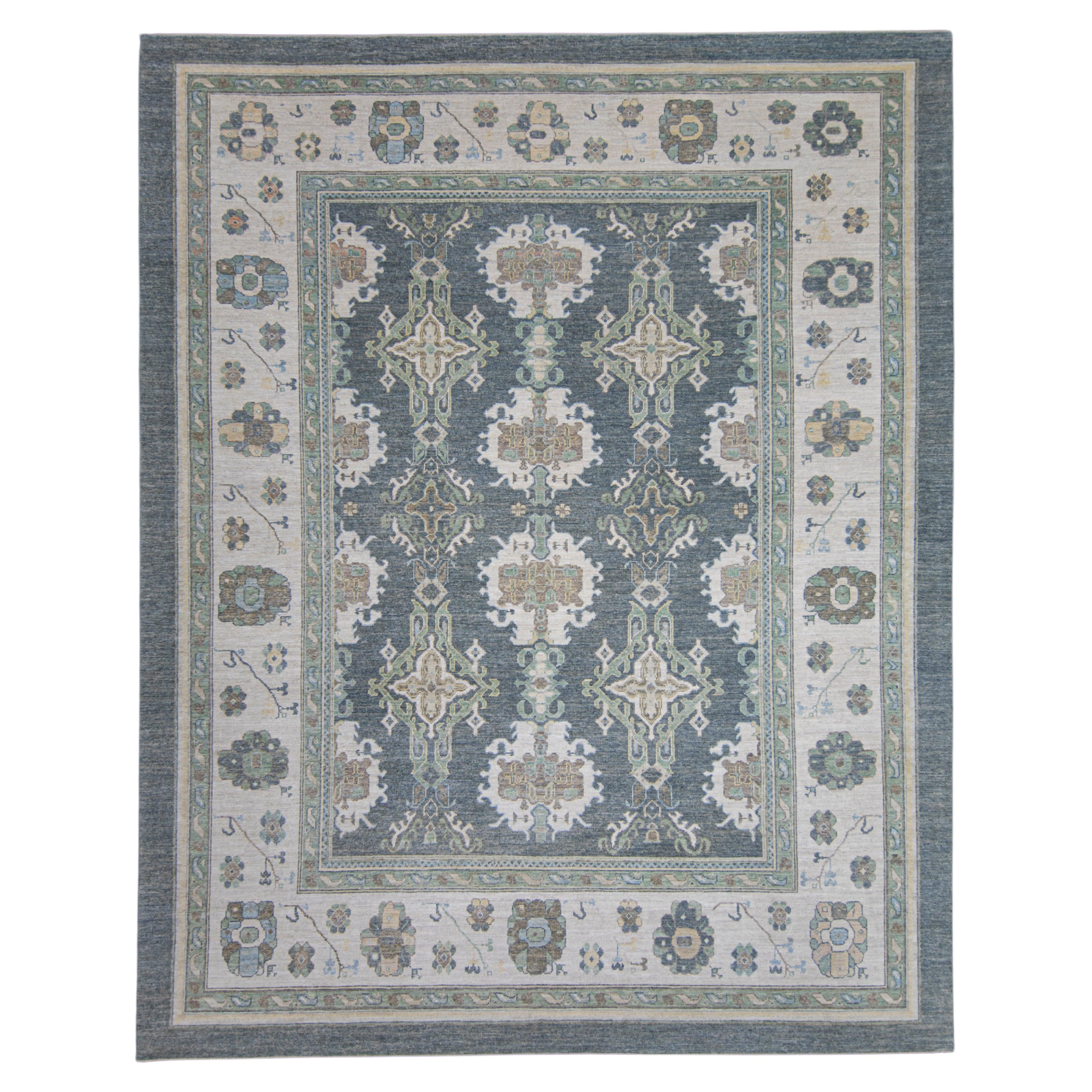 Turkish Oushak Rug 12'1" x 15'1" #17321