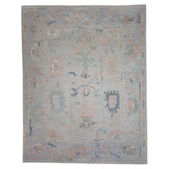 Alfombra turca Oushak 12'6" x 15'11" #17366