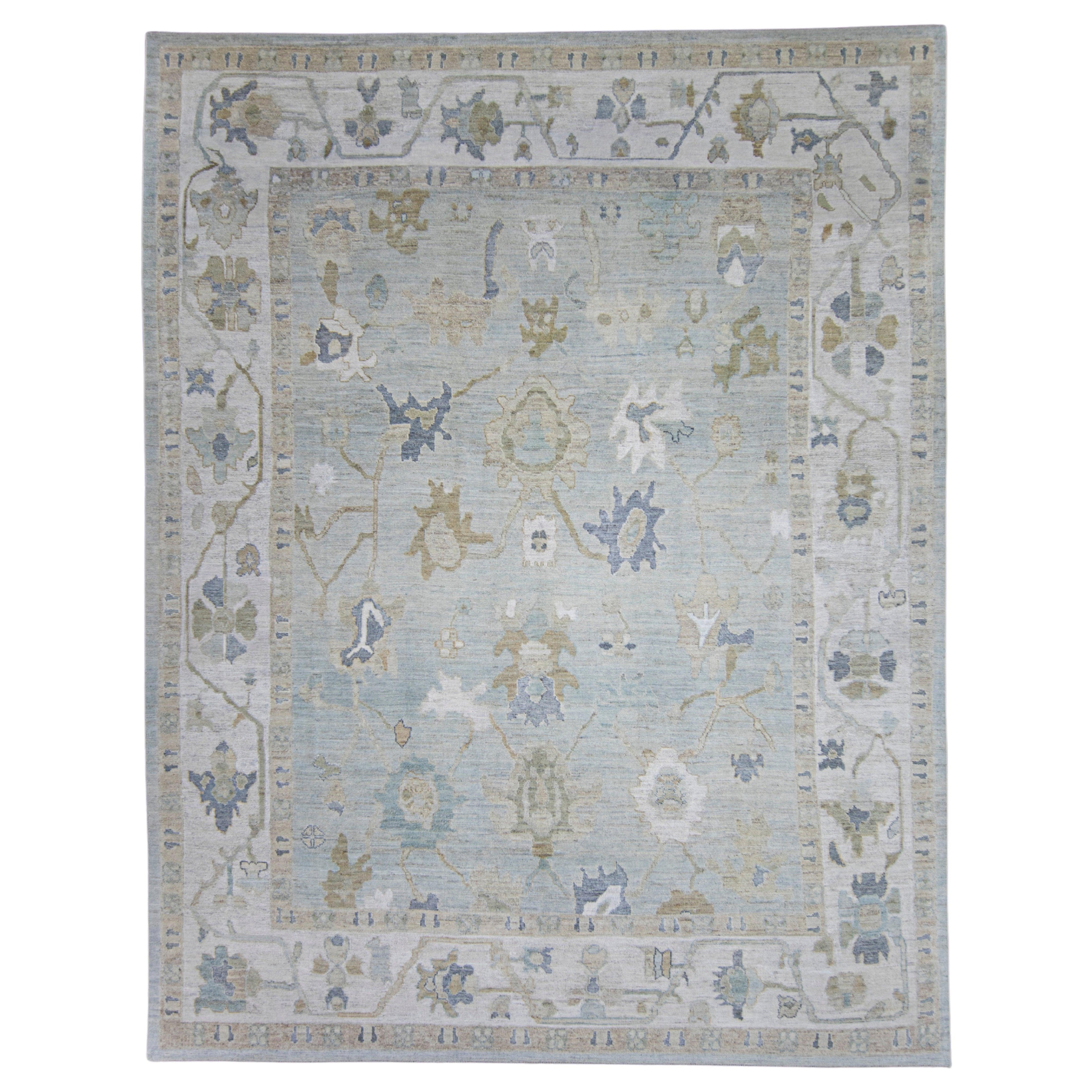 Turkish Oushak Rug 11'5" x 14'7" #17125