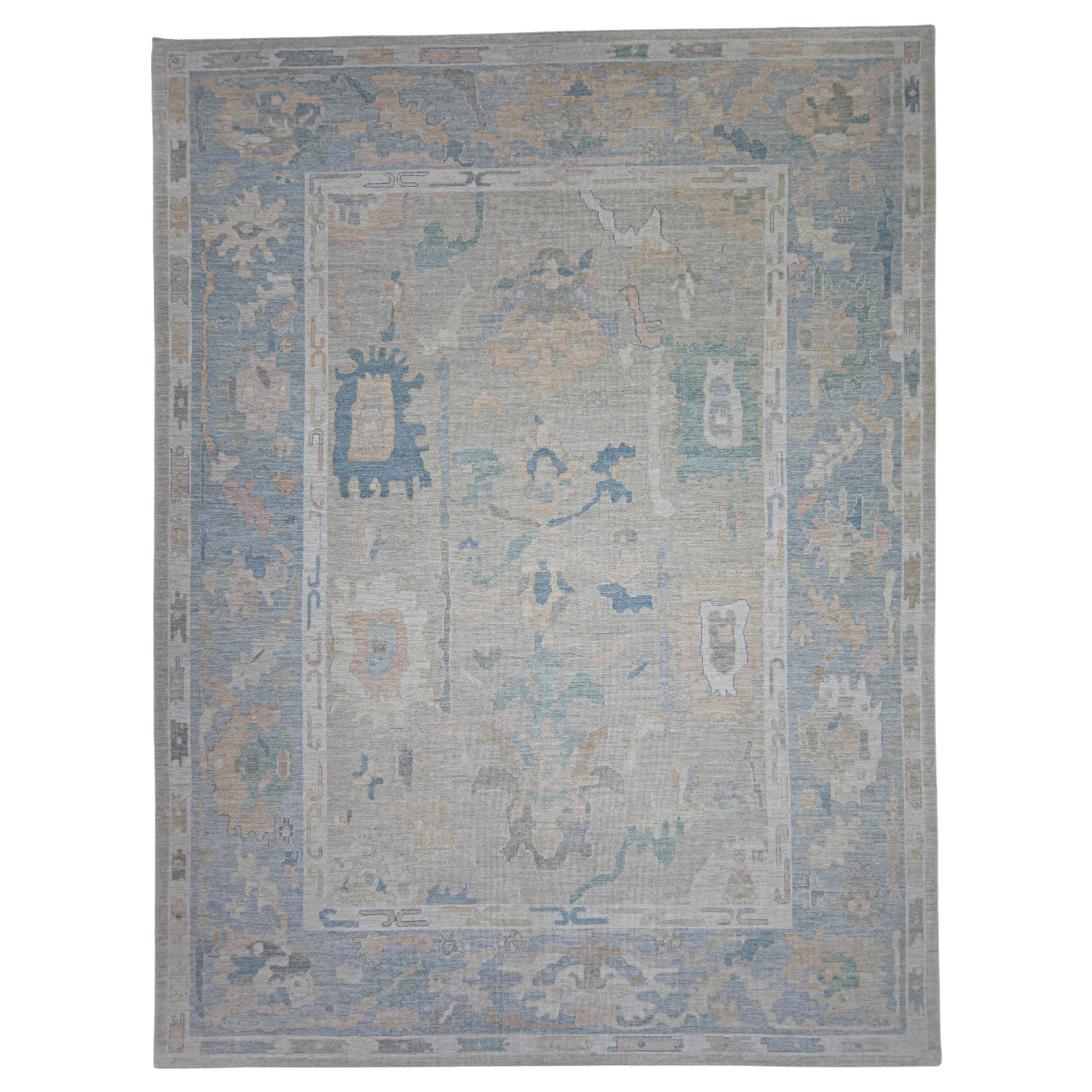 Turkish Oushak Rug 12'3" x 16'1" #17236