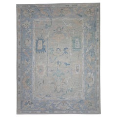 Tapis turc Oushak 12'3" x 16'1" n° 17236