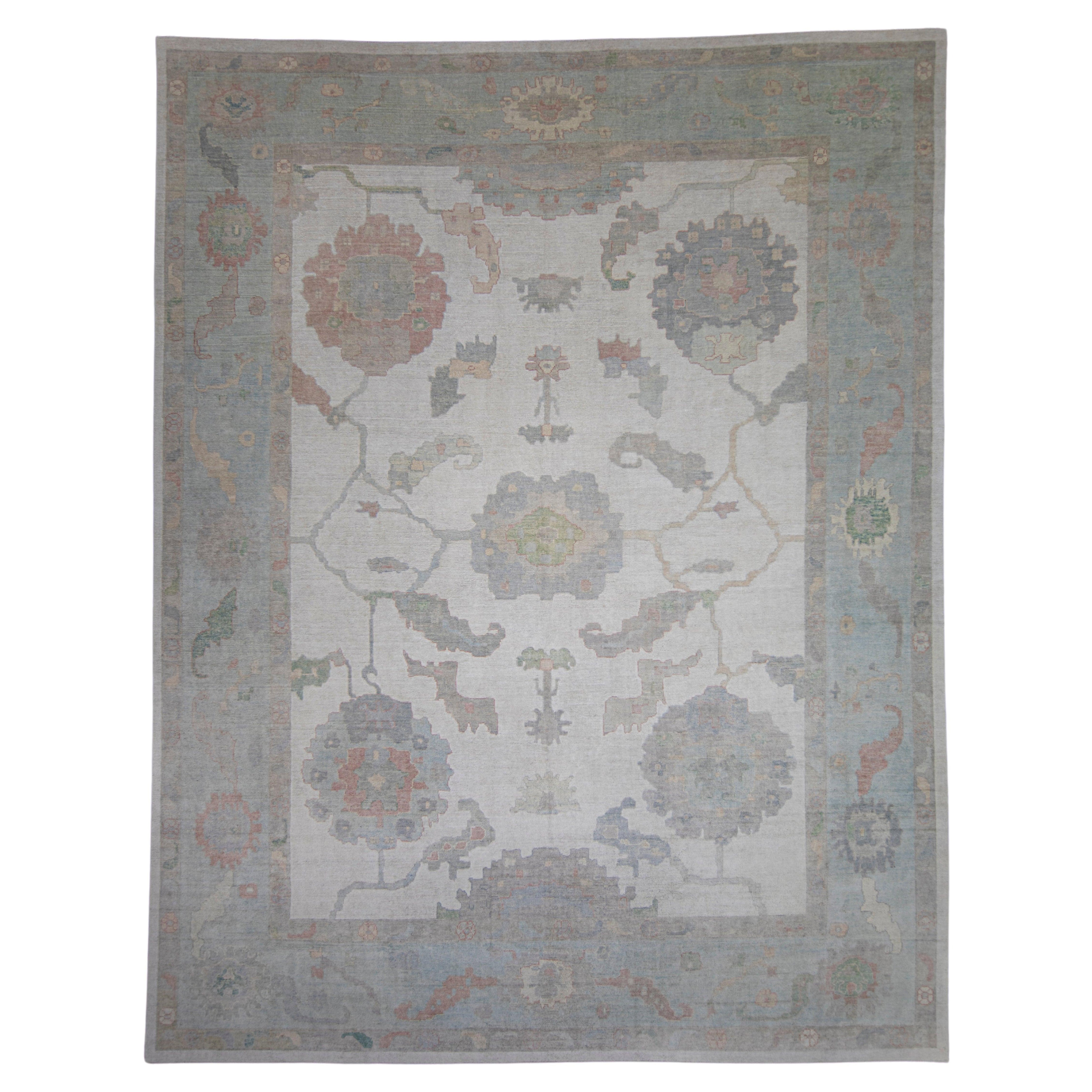 Turkish Oushak Rug 13'9" x 17'7" #17046
