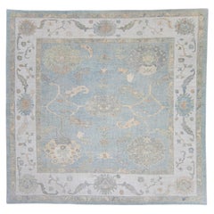 Square Turkish Oushak Rug 10'3" x 10' #17020