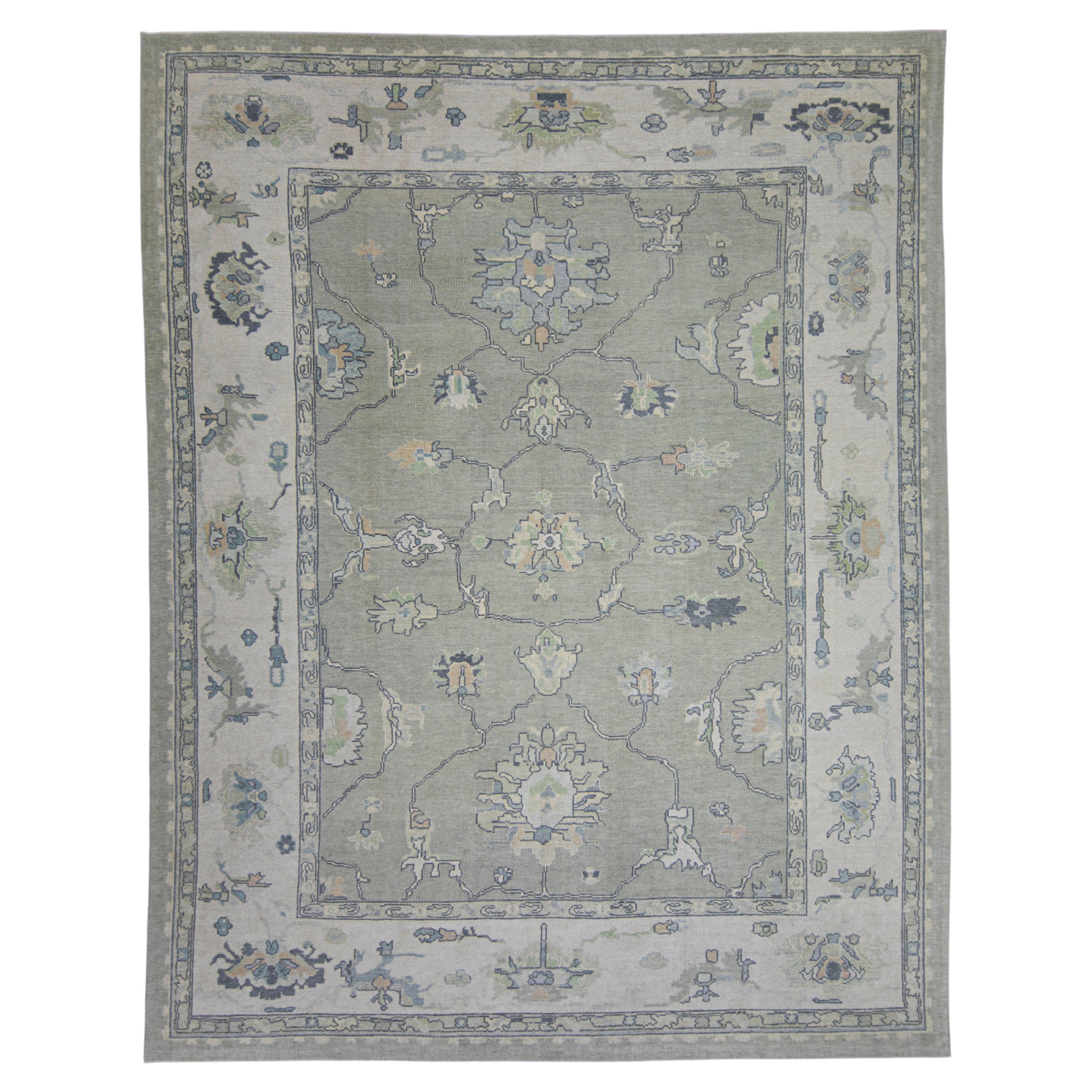 Turkish Oushak Rug 11'11" x 15'3" #17000