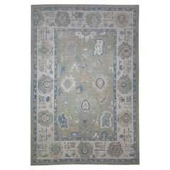 Alfombra turca Oushak 12'10" x 18'11" #17867